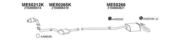 VENEPORTE 500089 Exhaust System